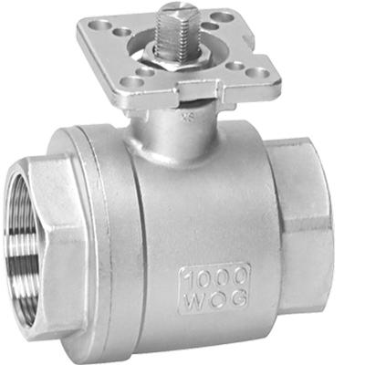 2pc Thread Ball Valve With Actuator