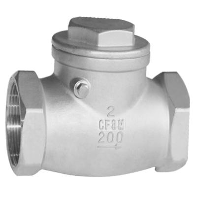 Stainless Steel Thread Check Valve